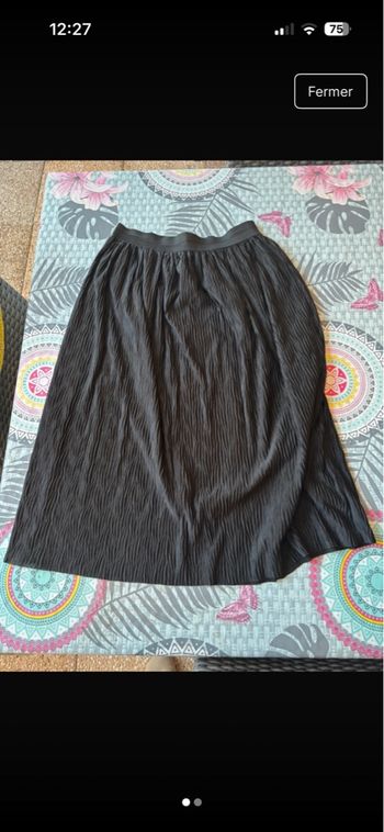 Jupe plissée 