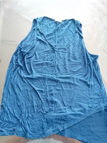 Débardeur bleu
