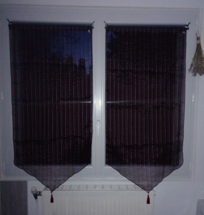 2 voilages 60x120 - photo numéro 2