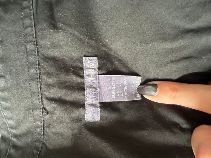 Chemise noire – taille S – H&M - photo numéro 3