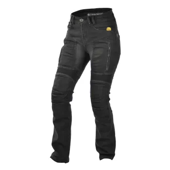 Jean moto Trilobite Parado regular fit noir femme Taille S Neuf