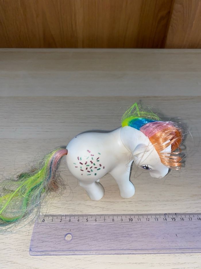 Mon petit poney Little pony hasbro confettis 1983 rainbow - photo numéro 4