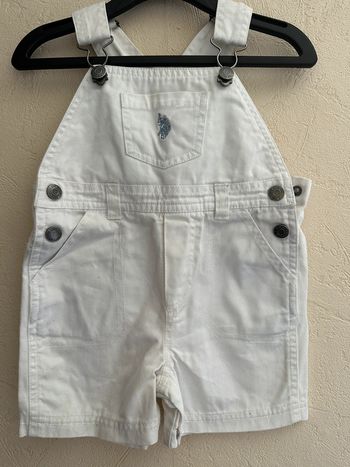 Salopette bébé garçon 6-9 mois marque U.S. Polo assn