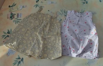 Lot de deux robes 6 mois