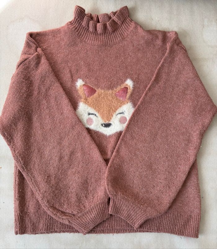Pull renard 8ans