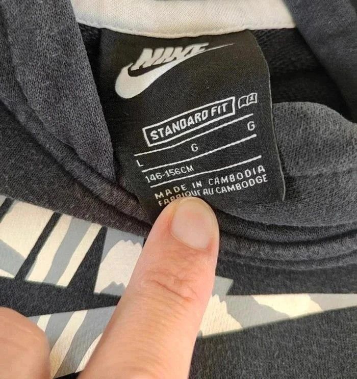 30 € Sweat à capuche Nike Sportswear 12 ans - photo numéro 4