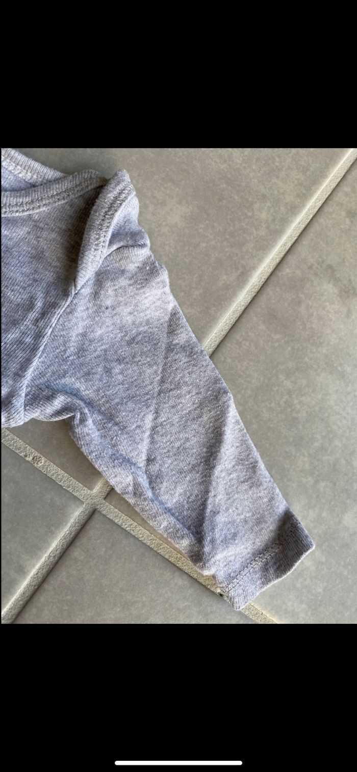 Body manches longues Kitchoun mixte 3 mois - photo numéro 5