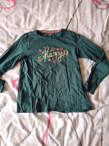 Tee shirt ML vertbaudet fille 12 ans