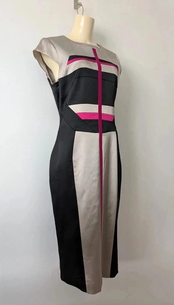 Robe chic satinée - Karen Millen - taille 40 - photo numéro 2