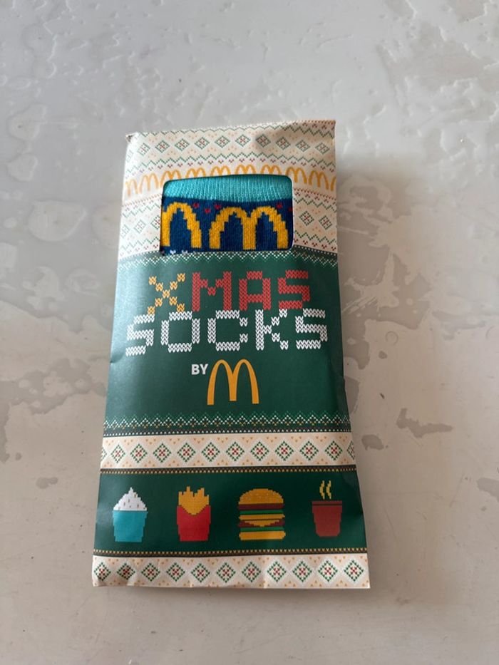 Chaussettes de Noël McDonald’s – Édition limitée