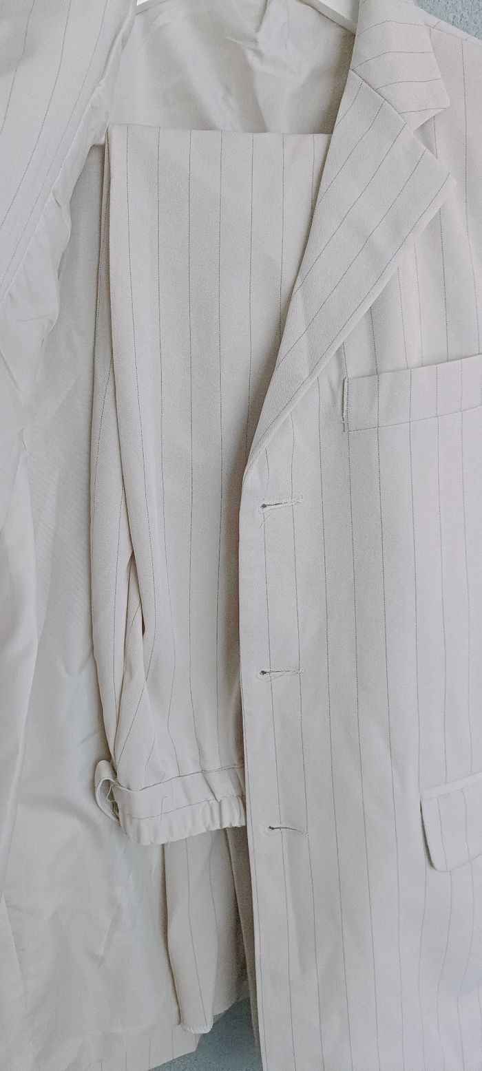 Costume complet veste chemise pantalon et noeud papillon taille 14 ans - photo numéro 4