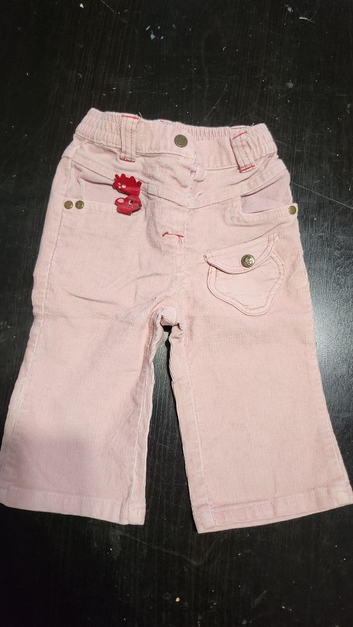 pantalon velours 6 moi