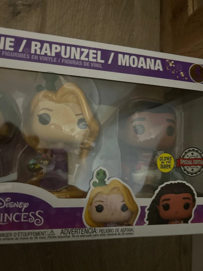 Pop princesse ariel jasmine raiponce et vaina neuves - photo numéro 3