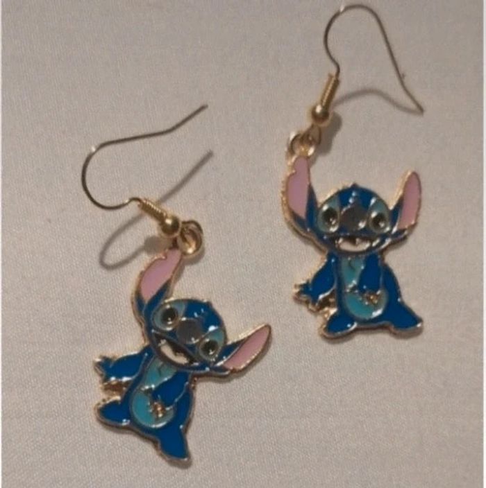 Boucles d'oreilles Stitch Disney - photo numéro 3