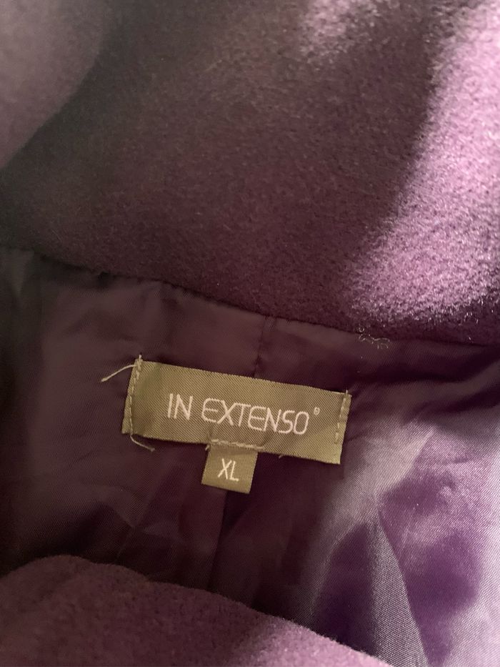 Manteau violet taille XL - photo numéro 3