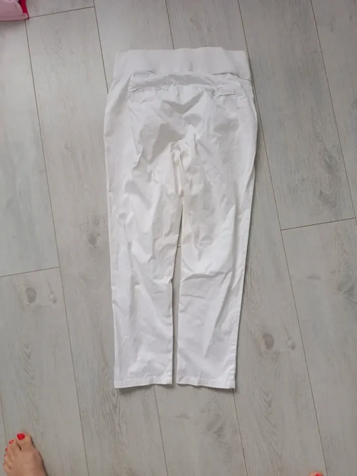 Pantalon blanc grossesse 36 - photo numéro 5