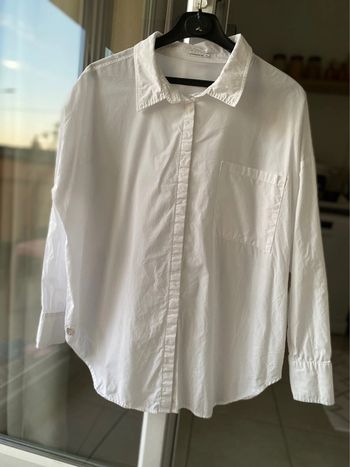 Chemise oversize blanche Lulu Castagnette 36