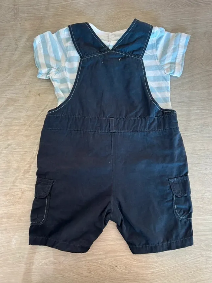 Lot bébé garçon 7 pièces 6 mois 1 ensemble 9 mois été - photo numéro 3