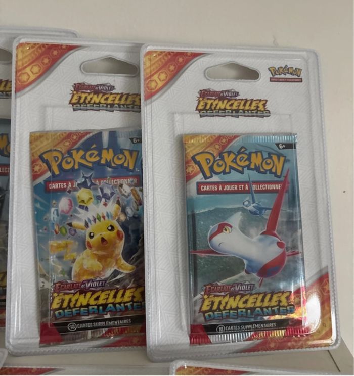 2 Artsets Pokémon – Étincelle & Déferlante