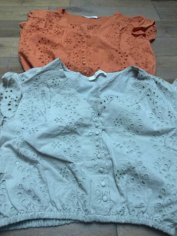 Lot deux crop top Promod taille m 