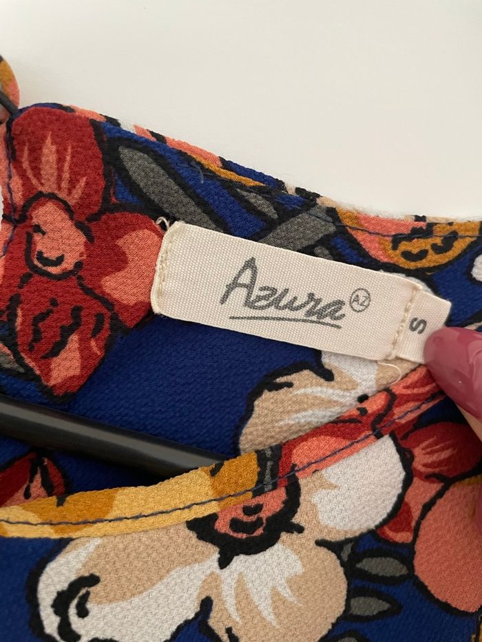Robe fluide fleurie Azura – Taille S - photo numéro 7
