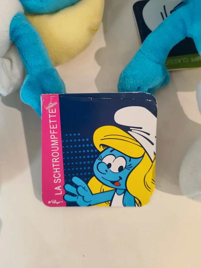 Peluche la Schtroumpfette le schtroumpf - photo numéro 3