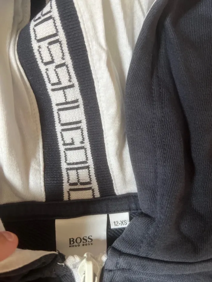 Ensemble short et veste de survêtement Boss garçon 10ans - photo numéro 7
