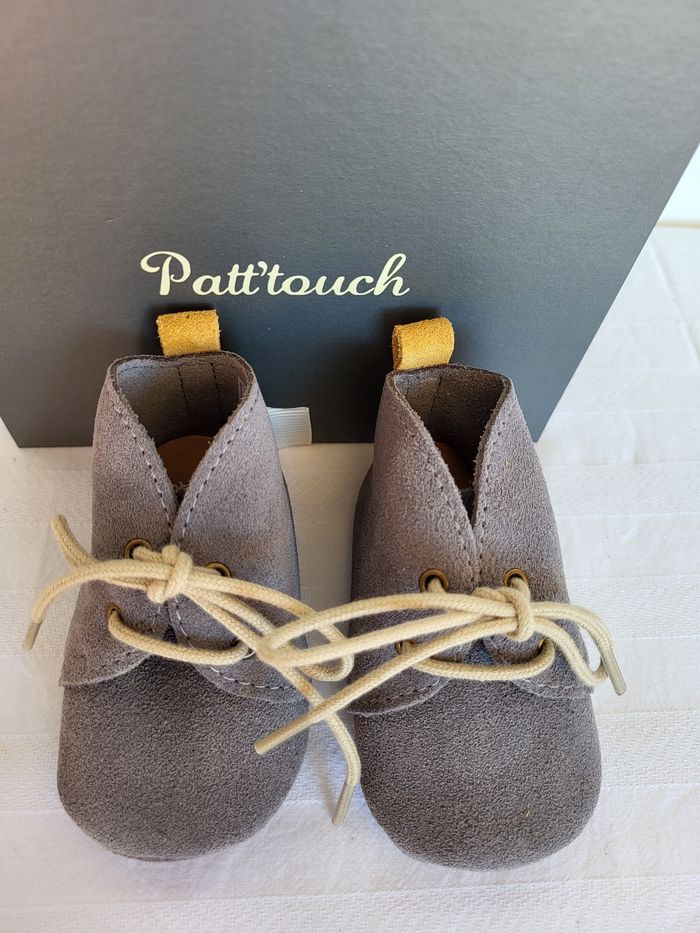 Chaussures bébés cuir Point 18 Made in France 🇨🇵 - photo numéro 2