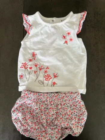 Ensemble tee-shirt culotte