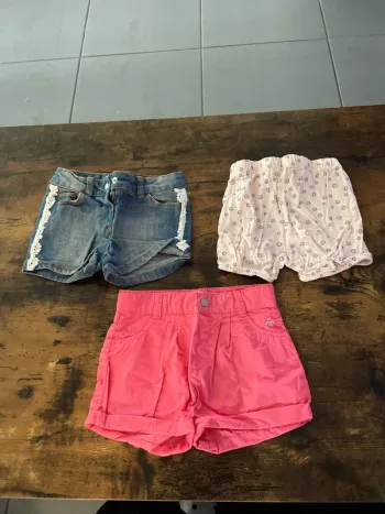 Lot de 3 short bébé fille 12 mois