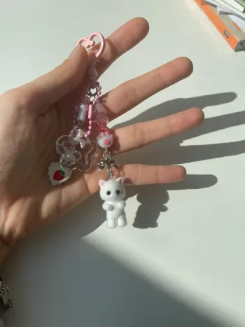 Porte clé chat kawaii
