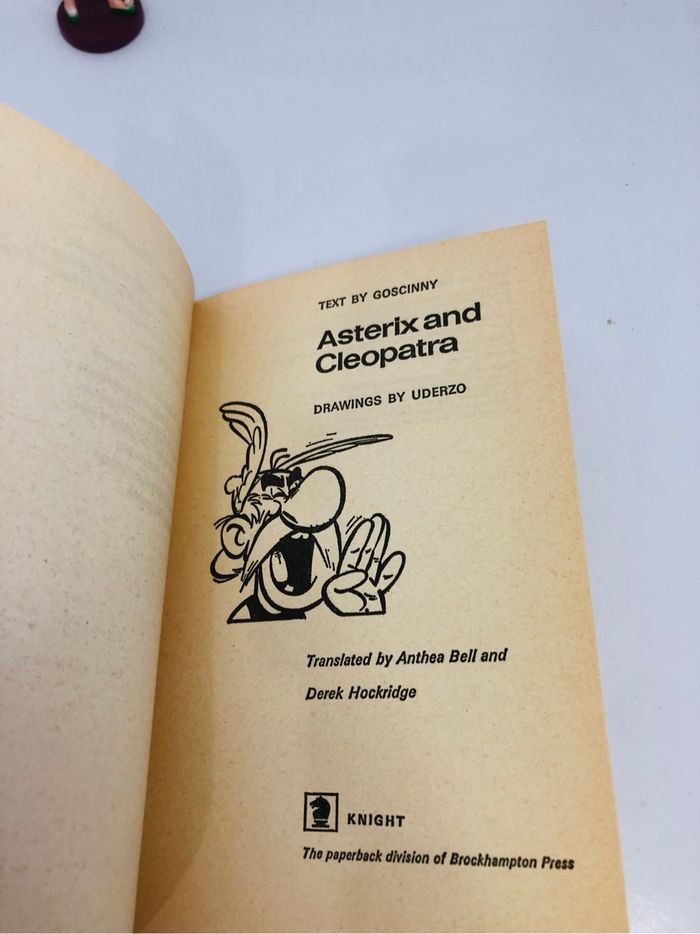 Asterix and Cleopatra édition en anglais vintage - photo numéro 3