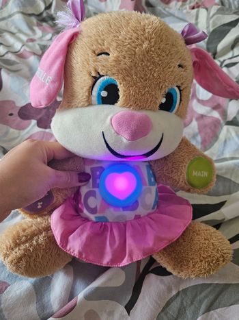 Chien interactive sœur de puppy