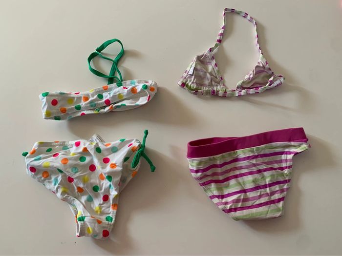 Lot maillot 2 pièces 36 mois - photo numéro 2