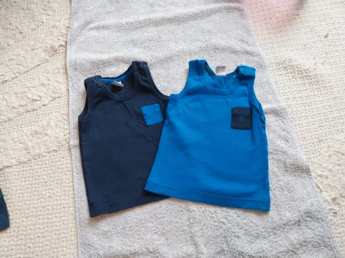 Lot de 2 débardeur garçon
