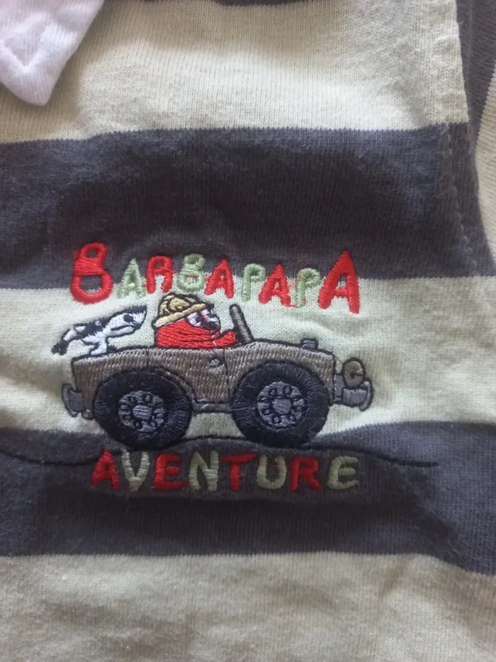 Lot 3 tee-shirt ML Barbapapa 3mois - photo numéro 4
