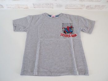 T-Shirt manches courtes - Spiderman 6-7 ans (C3)