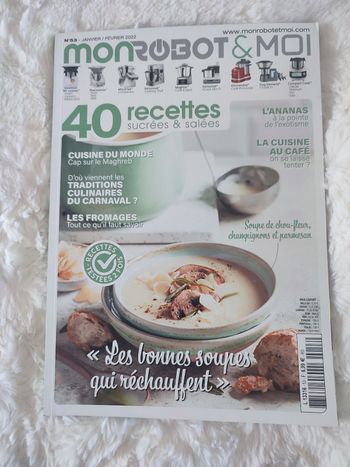 Mon robot et moi 40 recettes sucrées et salées