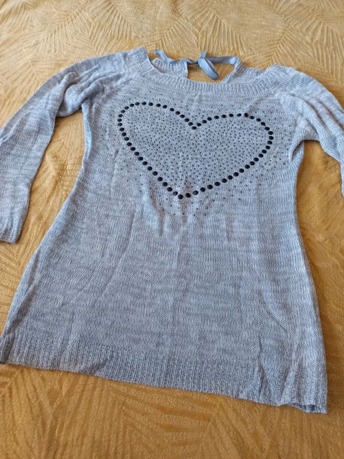 Pull coeur - photo numéro 2