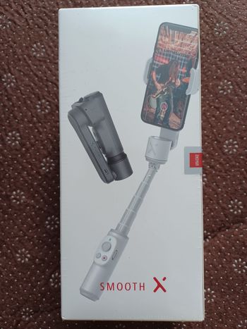 Stabilisateur de téléphone pour smartphone, Pliable Perche à selfie pliable Couleur blanc
