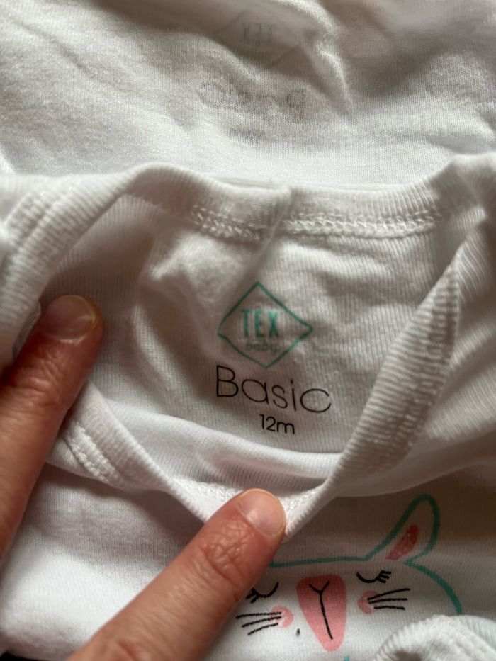 Lot de 3 body de la marque Tex - photo numéro 2