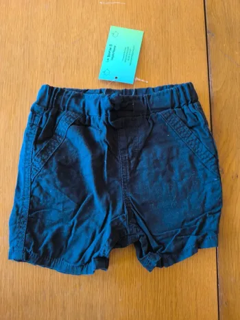 315165 short marine garçon 18 mois kiabi