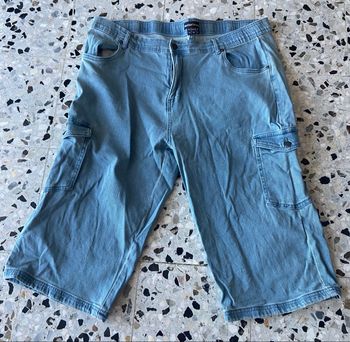 Pantacourt bermuda jean