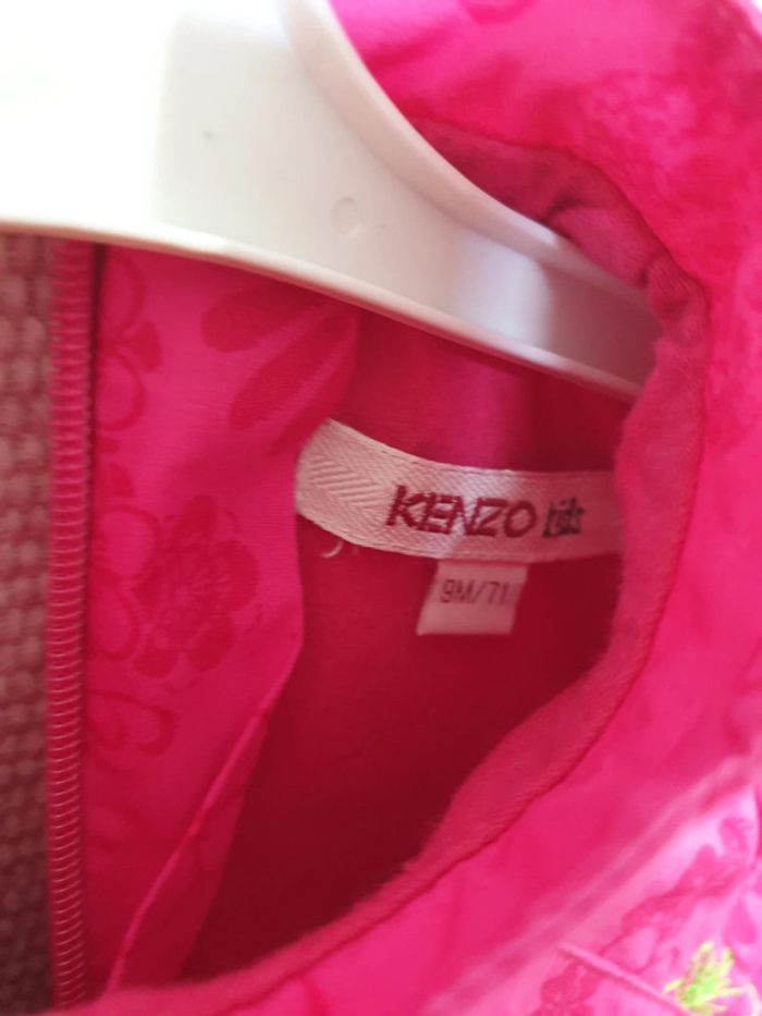 Robe doublée coton Kenzo 9 mois - photo numéro 7