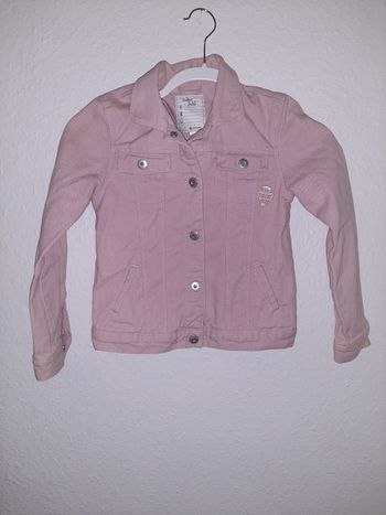 Veste en jeans rose