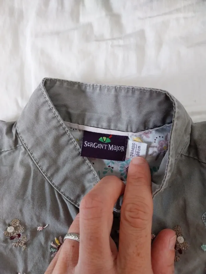 Gilet fille 24 mois Sergent Major - photo numéro 3