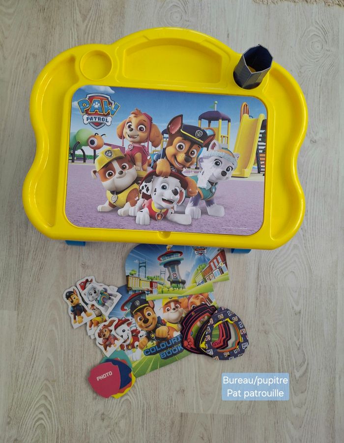 Bureau/pupitre enfant pat patrouille