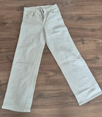 Pantalon wide leg beige only 26/32