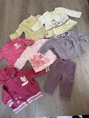 Lot de vêtements fille 6 mois