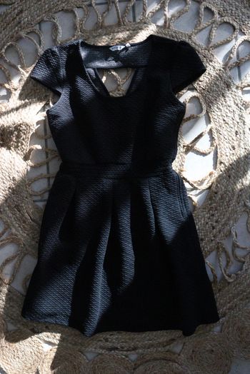 Robe Naf Naf noire à paillettes